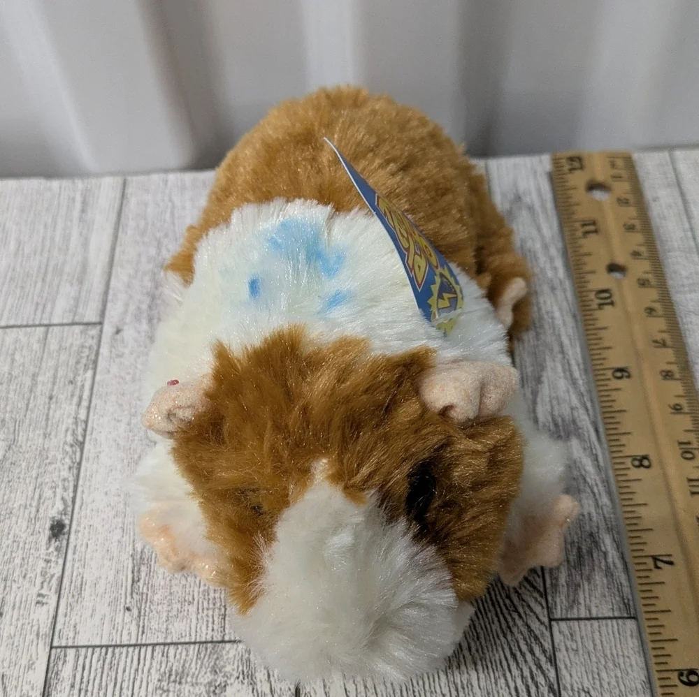 Ty Fluffball Brown and White Guinea Pig Plush